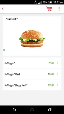 McDelivery India - North&East android App screenshot 0